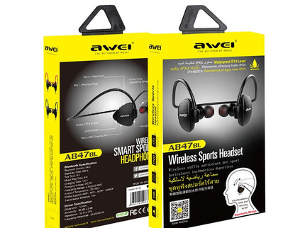 Waterproof Bluetooth Earphones For Outdoor Sports - Anti-Sweat Design-1915196704131518468