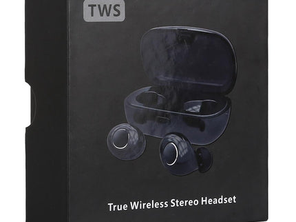 Portable Bluetooth V5.0 Earphones With Charging Box - X8 Tws For Outdoor Sports Black-1915196768874795012