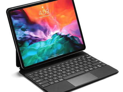 Ultra-Thin Detachable Bluetooth Keyboard Tablet Case For Ipad Pro 12.9 With Touchpad & Backlight - Black-1915196781315100677
