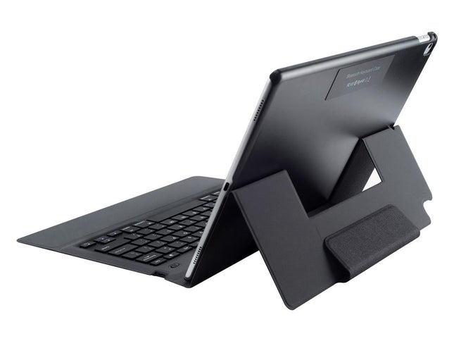 Ultra-Thin Bluetooth Keyboard Leather Case For Ipad Pro 12.9 With Stand - Black-1915196488141639682