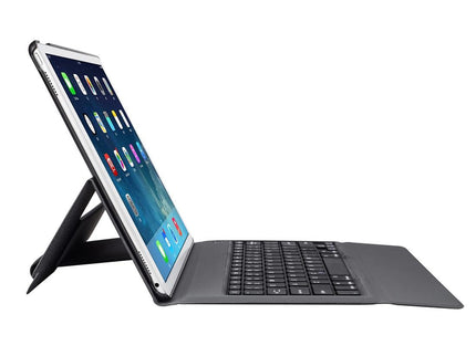 Ultra-Thin Bluetooth Keyboard Leather Case For Ipad Pro 12.9 With Stand - Black-1915196488141639683