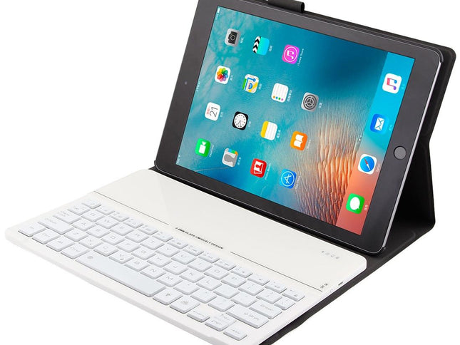 Detachable Bluetooth Keyboard Leather Case For Ipad Air / Pro 9.7 / 2017 / 2018 With Backlight & Pen Slot-1915196626780164098