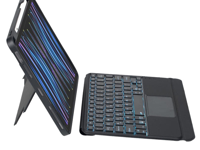 Bluetooth Keyboard Leather Case For Ipad Air / Pro 11 - Touch Backlight Split Type-1915197907234066433