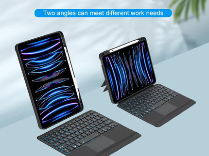 Bluetooth Keyboard Leather Case For Ipad Air / Pro 11 - Touch Backlight Split Type-1915197907234066438