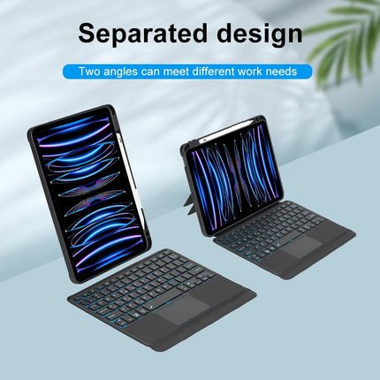 Bluetooth Keyboard Leather Case For Ipad Air / Pro 11 - Touch Backlight Split Type-1915197907234066438