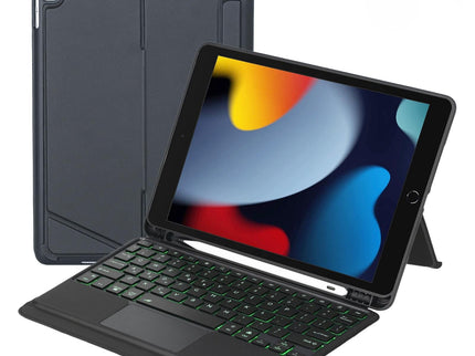 Bluetooth Keyboard Leather Case For Ipad 10.2 / 10.5 / Pro 10.5 - Touch Backlight Split Type-1915197741978488839