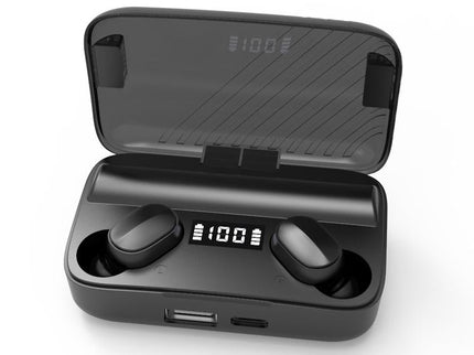 Wireless Earbuds With Noise Cancellation & Magnetic Charging - Led Display-1915196500024102912