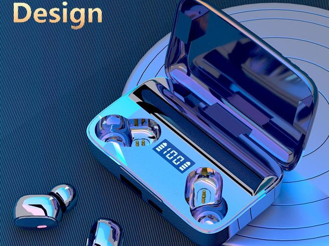 Wireless Earbuds With Noise Cancellation & Magnetic Charging - Led Display-1915196500024102913