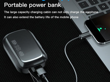 Touch Bluetooth Earphones With Dual Noise Cancellation And Charging Box-1915196671902486531