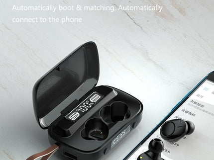 Touch Bluetooth Earphones With Dual Noise Cancellation And Charging Box-1915196671902486537