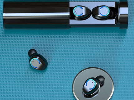 Touch Bluetooth Earphones With Noise Cancelling And Pull-Out Charging Box-1915196778291007496