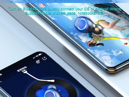 Mini Touch Bluetooth Earphones With Noise Cancelling And Charging Box-1915196794954977288