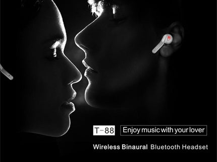 Wireless Stereo Earphones With Magnetic Charging Box - T-88-1915196625832251398