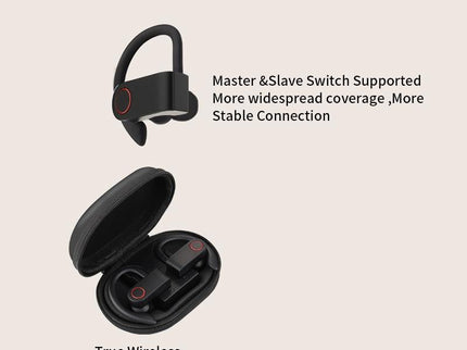 Jho-A9 Tws Wireless Bluetooth Earphones With Charging & Storage Bag-1915196696913121283