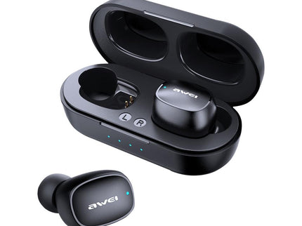 Wireless Sports Headset With Charging Case - T13 Tws Bluetooth V5.0 - Black-1915196720132788225