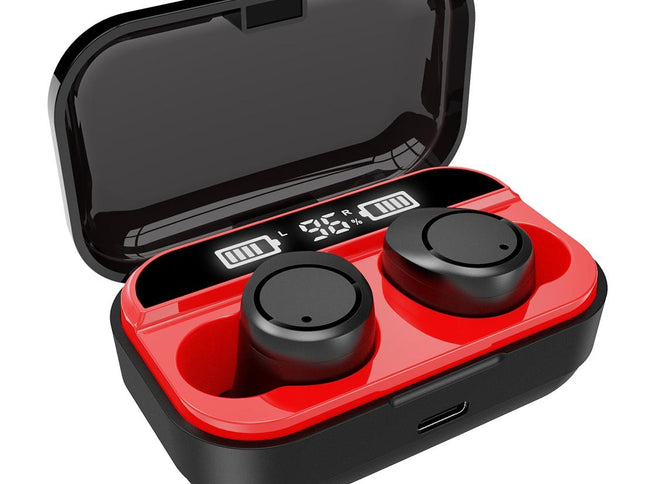 Wireless Stereo Headset With Charging Case And Digital Display - X5 Tws Bluetooth V5.0-1915196593246703617