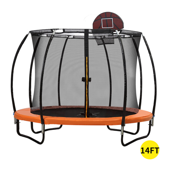 Centra 14FT Trampoline Round Trampolines 120 CM x5-1864184467732697088