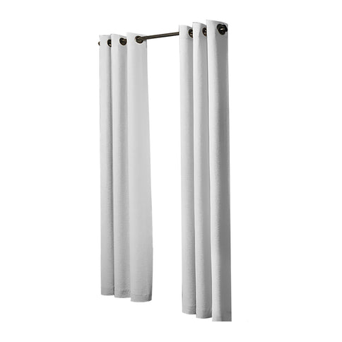 2x Blockout Curtains Panels 3 Layers Grey-1910113267234246657
