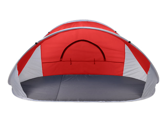 Mountview Pop Up Tent Camping Beach Red-1864184680467795969