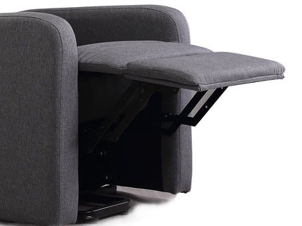 Levede Electric Massage Chair Reclining Grey-1864184460719820804