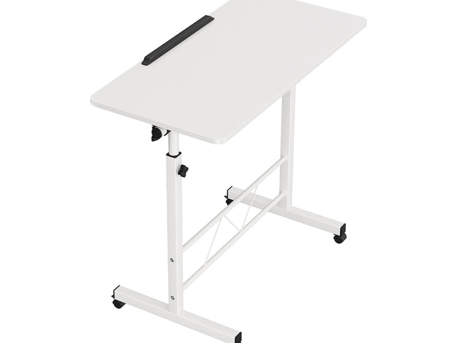Artiss Laptop Desk Table Adjustable 80CM White