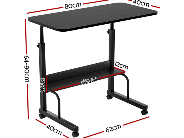 Artiss Laptop Desk Portable Sit Stand Desks Height Adjustable Workstation 80CM