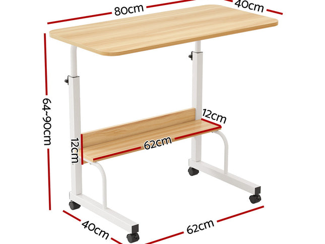 Artiss Laptop Desk Portable Sit Stand Desks Height Adjustable Workstation 80CM