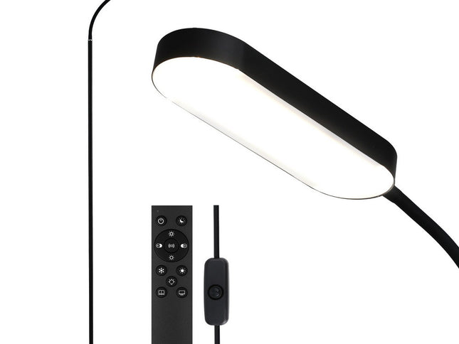Artiss LED Floor Lamp with Remote Control & 4 Color Temperature Reading Living Room Bedroom Office