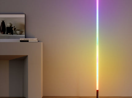 Artiss RGB LED Floor Lamp Remote Control Corner Light Stand Gaming Room 150CM