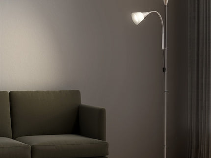 Artiss Floor Lamp Mother and Child Modern Home Living Room Office Reading Silver