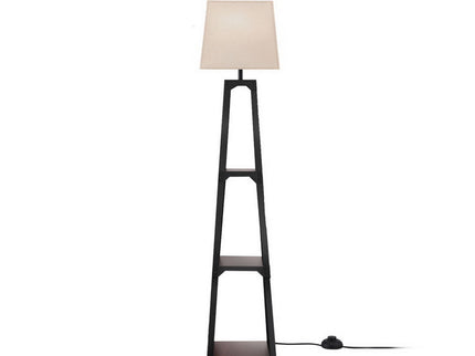 Artiss Floor Lamp 3 Tier Shelf Storage LED Light Stand Home Room Vintage White