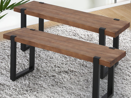 Levede 2x Dining Bench Chairs Wooden 115cm-1910113284498001927