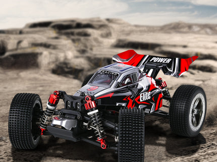 Centra RC Car 1:16 4WD Off-Road Racing Red-1864184336841052166