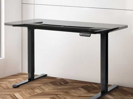 Levede Motorised Standing Desk Frame Black Dual Motor-1942353107598053382