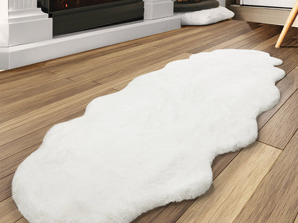 Marlow Floor Rug Area Rugs Cloud Fluffy 80X200cm White-1910113066545188871