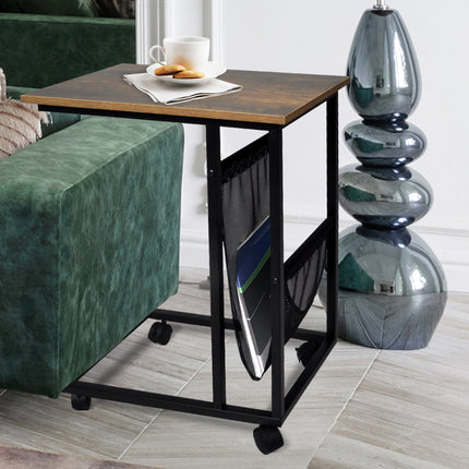 Levede Side Table Mobile Coffee Tables-1973193985577062406