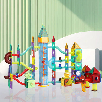 Kids Magnetic Tiles Blocks Dinosaur-1973193420809834502