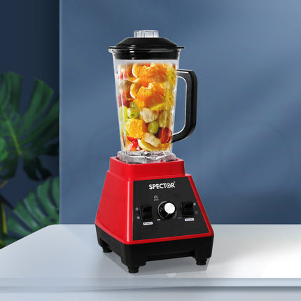 Spector 2L Commercial Blender Mixer Red-1973194014291267590