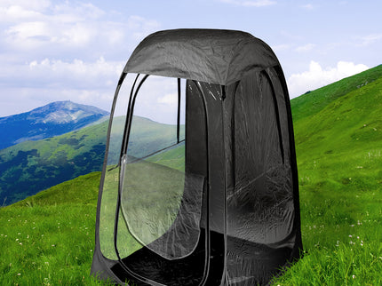 2x Mountview Pop Up Tent Camping Weather Black-1864184679494717446