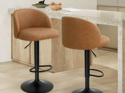 Levede Rolling  Bar Stool-1954802408009895942