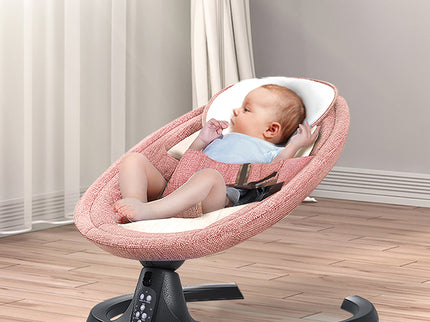BoPeep Baby Swing Cradle Rocker Bed Pink-1831592584938655750