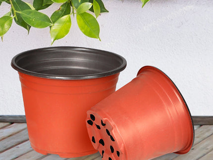 Lambu 100x Plastic Plant Pots Bulk Flowers Large-1864184727800516614