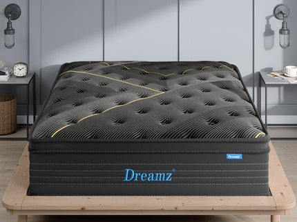 Dreamz Spring Mattress Bamboo Euro Top King-1864184421960257542