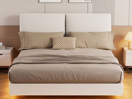 Levede Double Floating Bed Frame-1910112229768957958