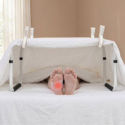 Levede Bed Blanket Lifter for Feet Knee Ankle Cradle 66-86cm Adjustable Height-2050059006659137542