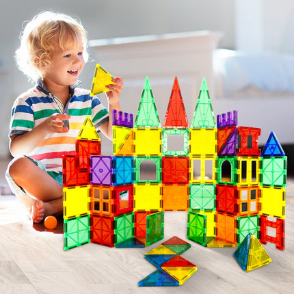 BoPeep Kids Magnetic Tiles Blocks Building-1975420472036298758