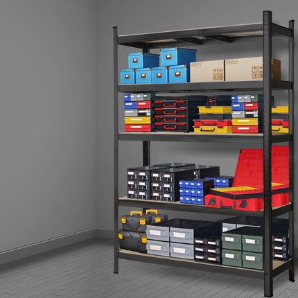 Traderight Warehouse Shelving Shelves Black-1973193892593537030