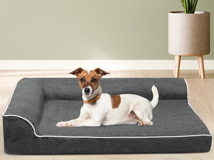 Pawz Orthopedic Dog Bed L Grey-1910112251738722310