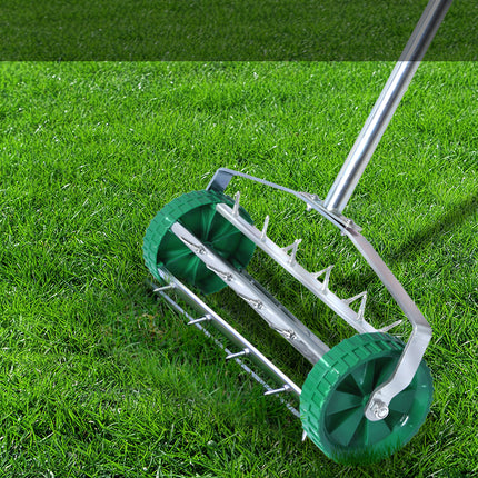 Lawn Aerator Roller Scarifier Rolling-1975420466411737094