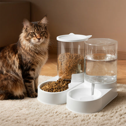 Pawz Automatic Pet Feeder Water Dispenser Set 3.2L-2006733420155244550